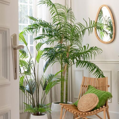 Miroir Mural Design "dusty" 70cm Naturel