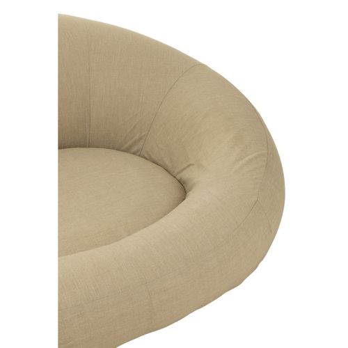 Pouf De Jardin "donut" 175cm Beige
