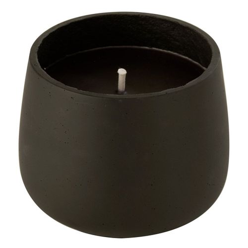 Bougie Extérieure Ciment "brittney" 16cm Noir