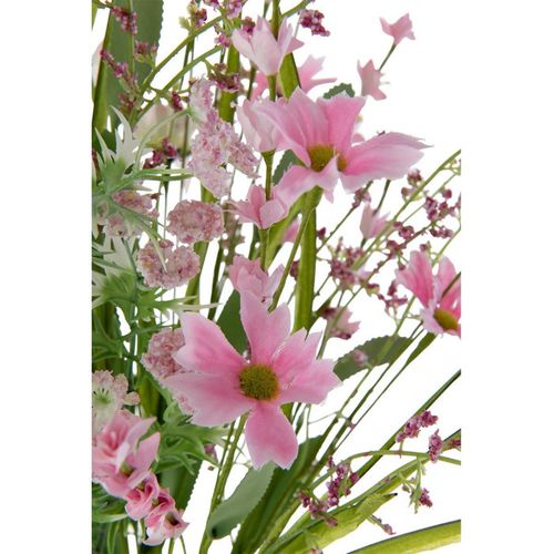 Bouquet De Fleurs Artificielles "mixtes" 85cm Rose