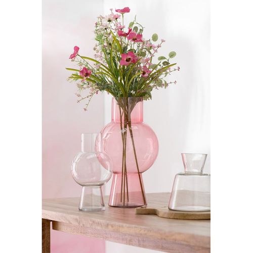 Bouquet De Fleurs Artificielles "mixtes" 85cm Rose