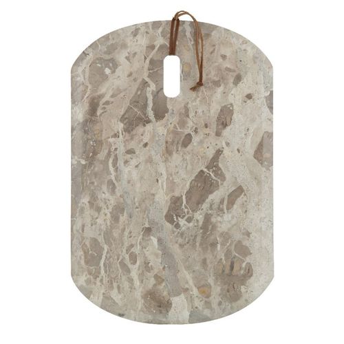 Planche à Découper En Marbre "bali" 45cm Beige