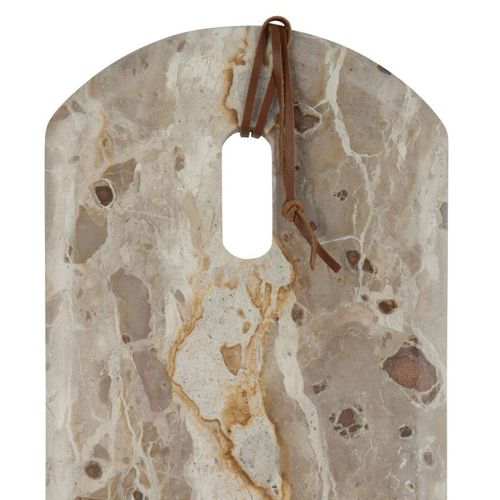 Planche à Découper En Marbre "bali" 60cm Beige