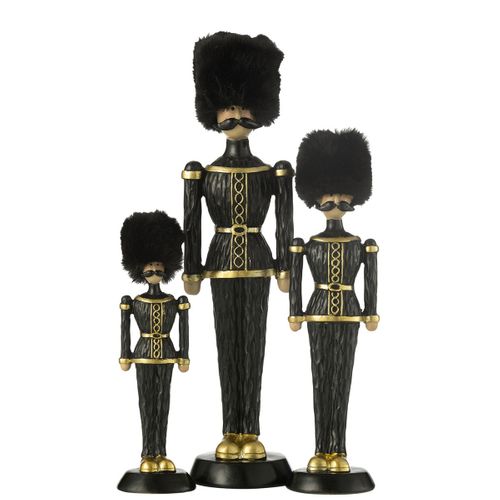 Casse-noisette Déco "chapeau" 32cm Noir