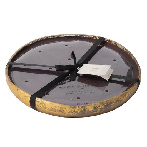 Bougie Parfumée Ronde "m-chic" 37cm Oud et Amber
