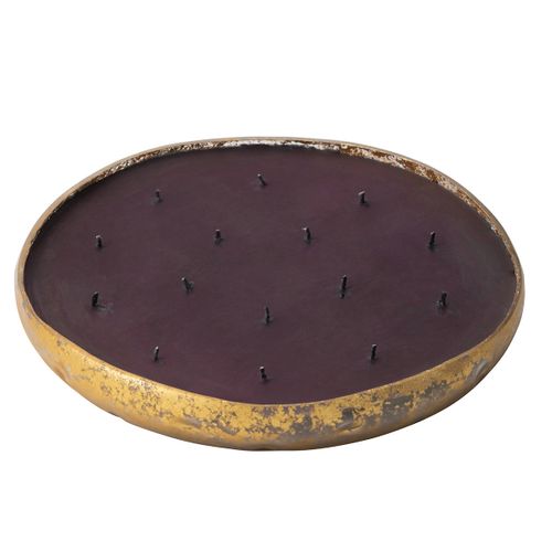 Bougie Parfumée Ronde "m-chic" 37cm Oud et Amber