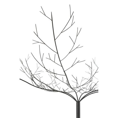 Arbre Déco En Métal "maynard" 250cm Noir