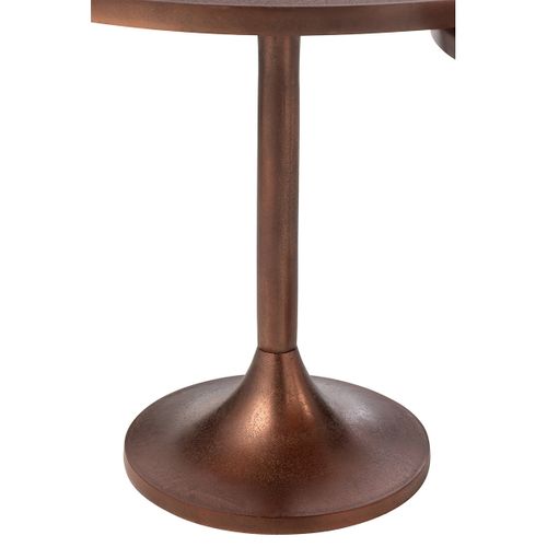 Lot De 2 Tables D'appoint "fone" 56cm Bronze