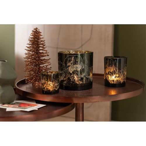 Lot De 2 Tables D'appoint "fone" 56cm Bronze