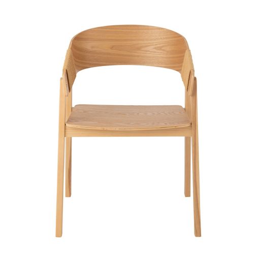 Chaise En Bois "naga" 76cm Naturel