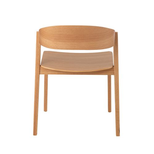 Chaise En Bois "laga" 75cm Naturel