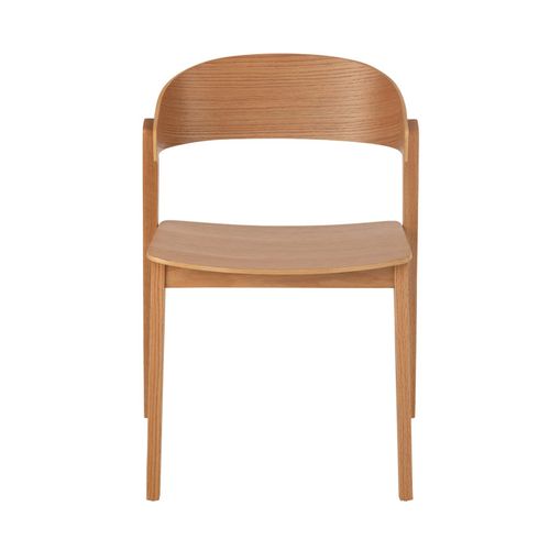 Chaise En Bois "laga" 75cm Naturel