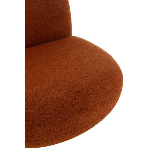 Fauteuil Lounge "neige" 95cm Orange
