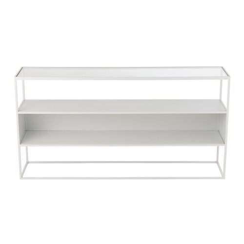 Console En Métal "maryanne" 140cm Blanc
