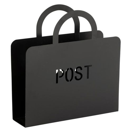 Porte-magazines En Métal "post" 32cm Noir