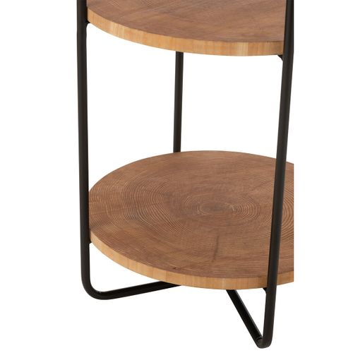 Étagère 3 Niveaux "mia" 100cm Naturel