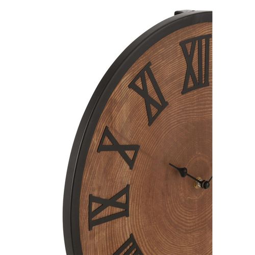 Horloge Murale Effet Bois "nue" 40cm Naturel