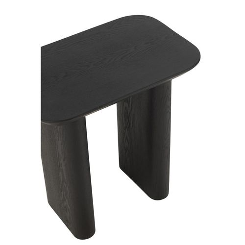 Table D'appoint En Bois "merlin" 61cm Noir