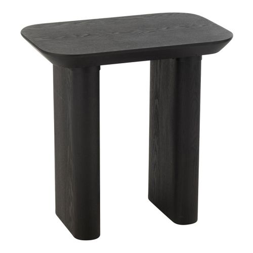 Table D'appoint En Bois "merlin" 61cm Noir