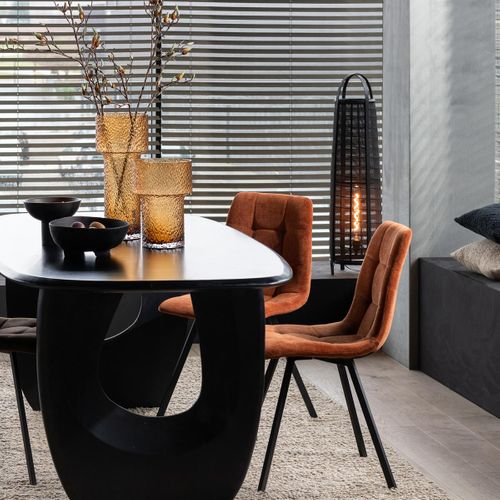 Lampadaire En Bambou "don" 100cm Noir