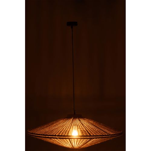 Lampe Suspension En Jute "dollie" 93cm Naturel