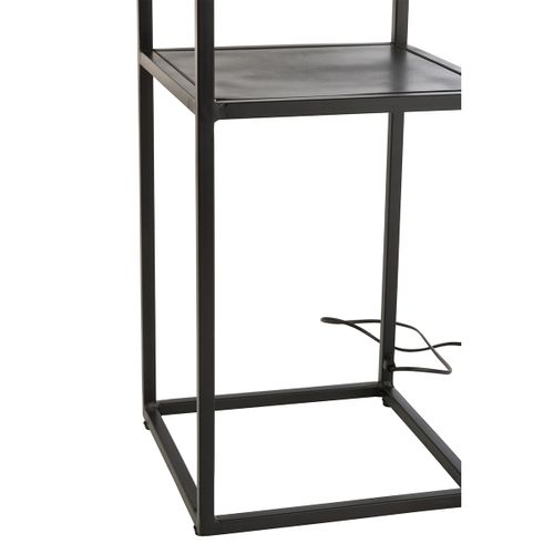 Lampadaire En Métal "ned" 133cm Noir