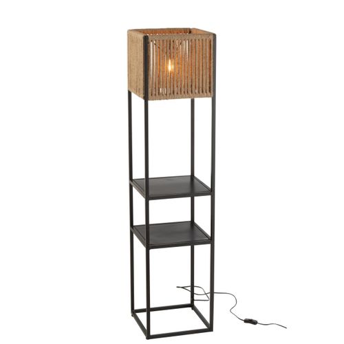 Lampadaire En Métal "ned" 133cm Noir