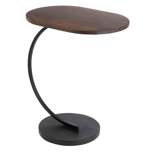 Table D'appoint En Bois "randy" 59cm Marron