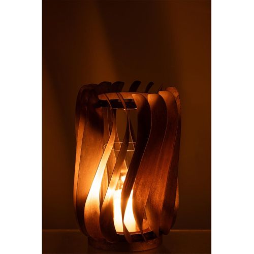 Photophore Design En Métal "tina" 26cm Or