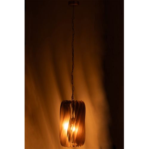 Lampe Suspension Design En Métal "tina" 156cm Doré