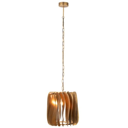 Lampe Suspension Design En Métal "tina" 148cm Doré