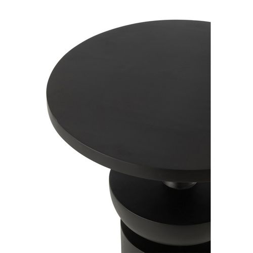 Table D'appoint En Bois "goa" 48cm Noir
