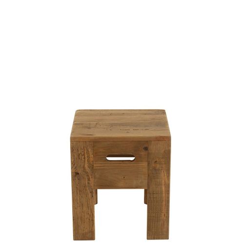 Tabouret En Bois "will" 40cm Naturel