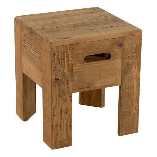 Tabouret En Bois "will" 40cm Naturel