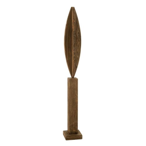 Déco Sur Pied En Bois "luke" 115cm Marron