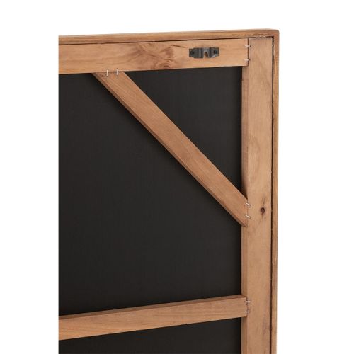 Tableau Déco "john" 82x122cm Marron