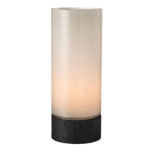 Photophore Design "ray" 36cm Gris et Noir