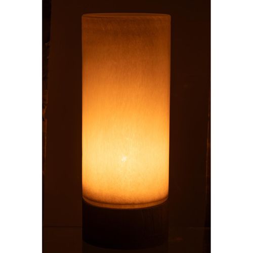 Photophore Design "ray" 36cm Gris et Noir