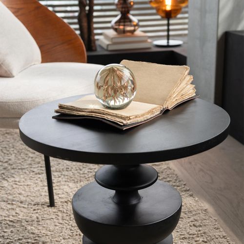 Presse-papier En Verre "capris" 10cm Bronze