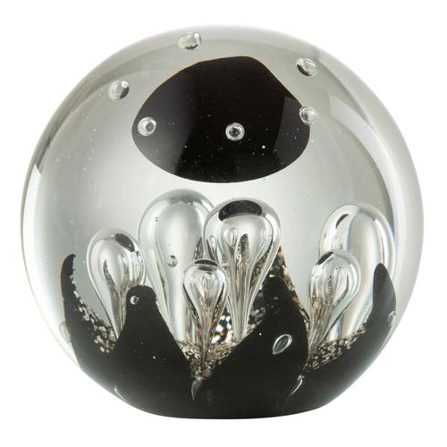 Presse-papier En Verre "magic" 12cm Noir