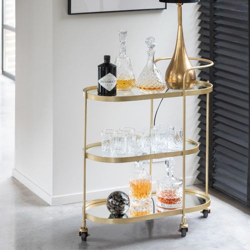 Presse-papier En Verre "stardust" 12cm Noir et Doré