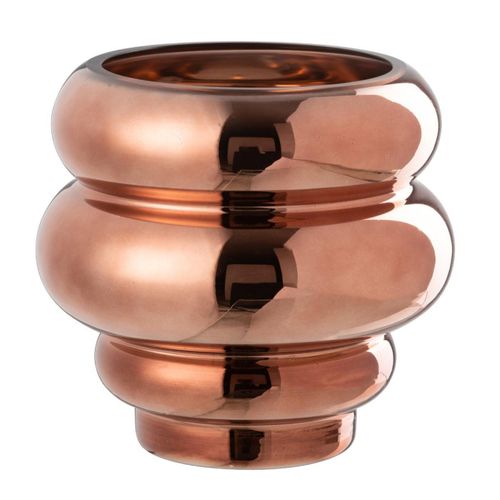 Photophore Design "cléa" 20cm Brun