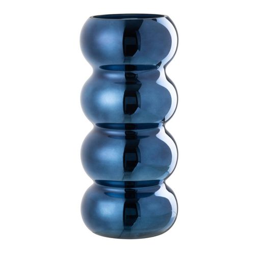 Vase Design Chenille "cléa" 30cm Bleu