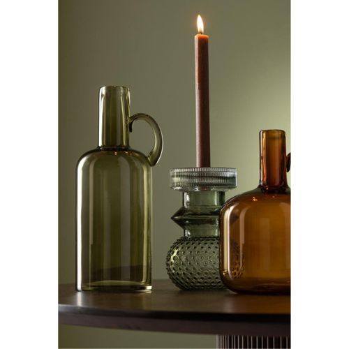 Vase Design Anse "blognac" 24cm Marron