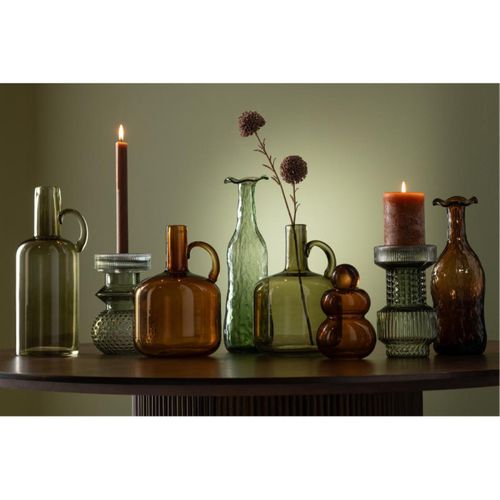 Vase Design Anse "blognac" 24cm Marron