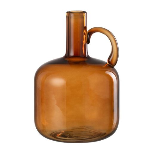 Vase Design Anse "blognac" 24cm Marron