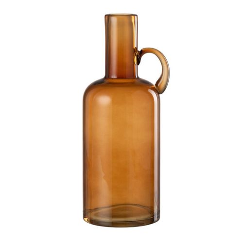 Vase Design Avec Anse "blognac" 32cm Marron