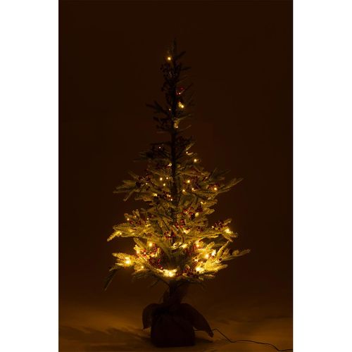 Sapin De Noël Artificiel à LED "jute" 130cm Vert