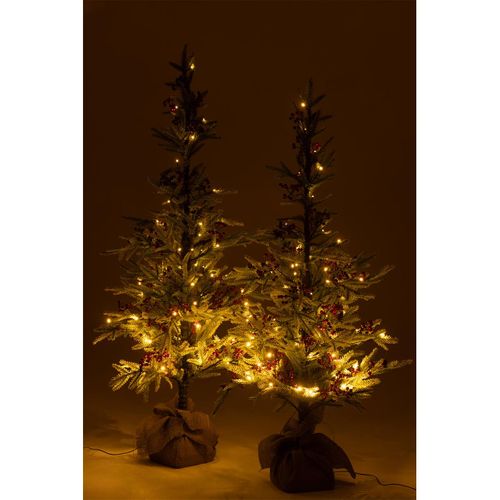 Sapin De Noël Artificiel à LED "jute" 130cm Vert