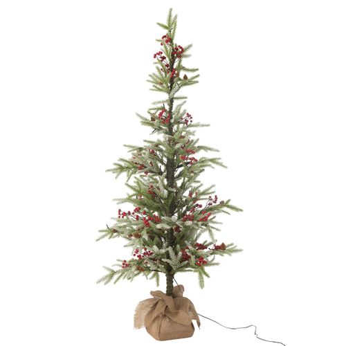 Sapin De Noël Artificiel à LED "jute" 150cm Vert